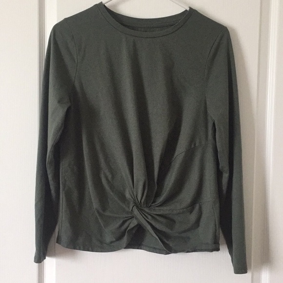 SOLD 3 for $10 Olive Long sleeve tee - Picture 2 of 8